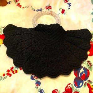 Vintage French Fan handbag